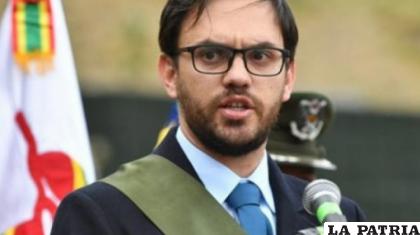 El ministro de Gobierno Eduardo del Castillo /ANF