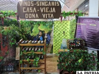Vinos-Singanis Casa Vieja “Doña Vita” se encuentra en el pabellón D /LA PATRIA     