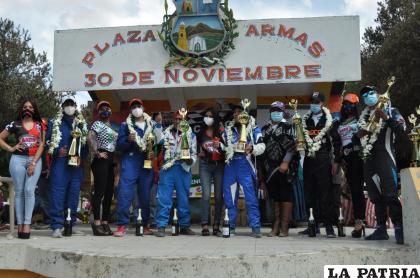 Ganadores de la competencia en la Clase Promocional /LA PATRIA