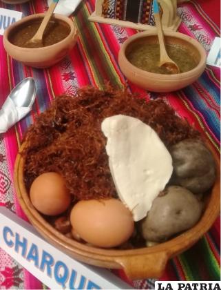 El crujiente charquekan
