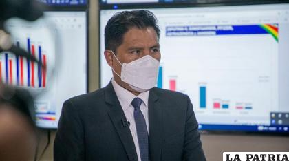 El ministro de Salud, Jeyson Auza /ARCHIVO AGENCIAS