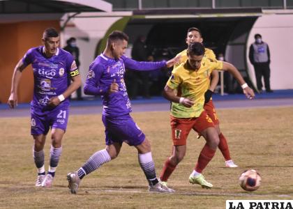 Real Tomayapo ganó 2-1 en la ida en Tarija el 20 de julio de 2021 /APG