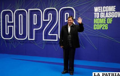 El Presidente Arce en Glasgow – Escocia /PRESIDENCIA