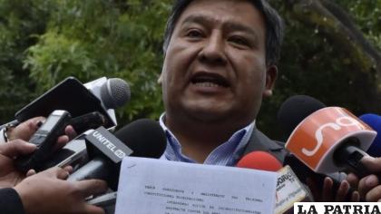 El pastor evangélico y fundador del Consejo Nacional Cristiano (CNC), Luis Aruquipa /ARCHIVO APG