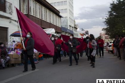 Los quirquinchos identificados con su Bandera /LA PATRIA