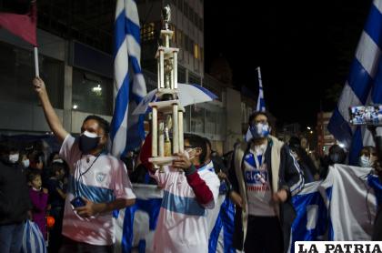 La Temible no faltó a la celebración /LA PATRIA