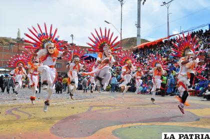 Entrada del Carnaval de Oruro /ARCHIVO LA PATRIA
