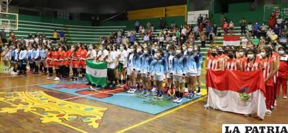 A pesar de la derrota las orureñas demostraron un buen nivel de juego /RRSS