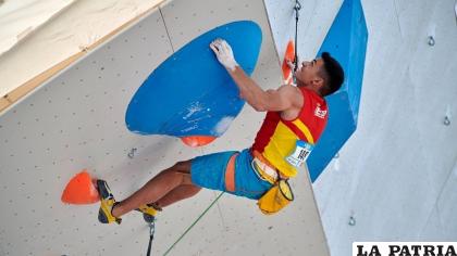 La escalada deportiva en palestras artificiales comienza a ponerse de moda en el mundo /LA PATRIA