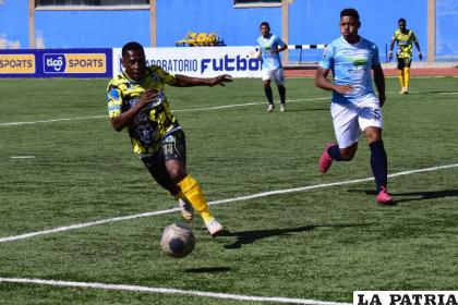 Thabiso Brown goleador de EM Huanuni asegura estar con las “pilas cargadas” /LA PATRIA