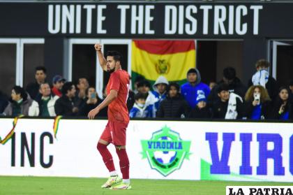 Rodrigo Ramallo fue autor del único gol del compromiso /FBF