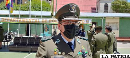 El coronel Julio Monroy brindó declaraciones /LA PATRIA