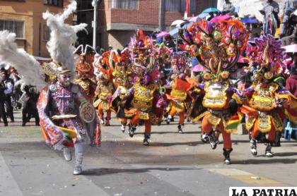 La diablada es orureña /LA PATRIA