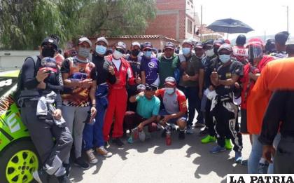 Los corredores orureños cumplieron un buen papel en Sucre /Lente extremo