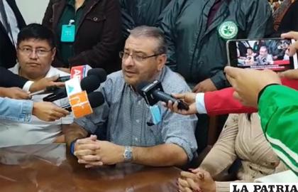 Rómulo Calvo, líder cívico cruceño /Erbol