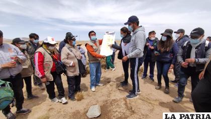 Afiliados de la STPO tomaron posesión de sus lotes /LA PATRIA
