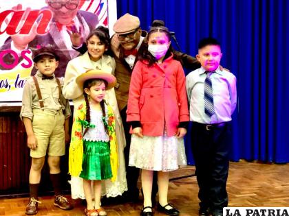 Finalistas del concurso infantil Aquí Cantan los Niños /Gentileza de la organización