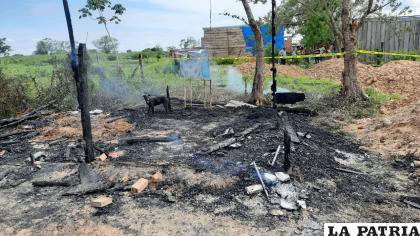 Los niños fallecieron calcinados /Foto Informándote