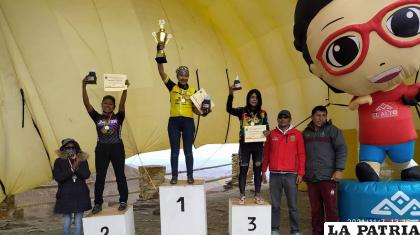 La competencia finalizó con la premiación a los ganadores, Oruro conquistó varias medallas /LA PATRIA