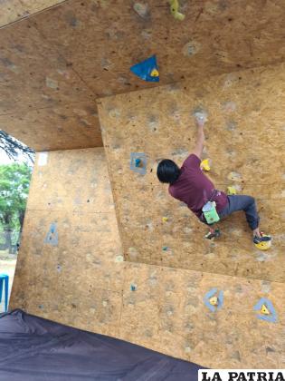 Oruro necesita de forma urgente palestras artificiales para la práctica de la escalada deportiva /LA PATRIA