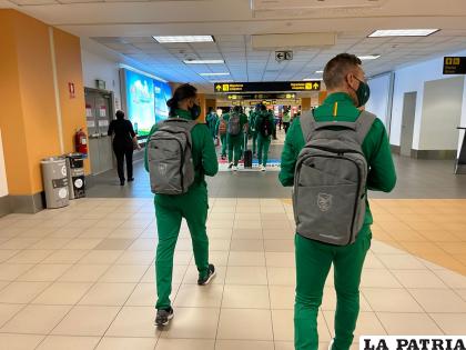 En Lima los jugadores fueron bien recibidos, eso sin duda les motiva más /FBF