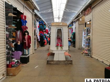 El interior del mercado Campero fue revitalizado, con techos y cámaras de seguridad /LA PATRIA