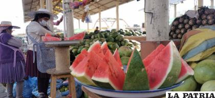 El mercado Tagarete se caracteriza por vender fruta al por mayor /LA PATRIA