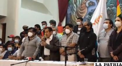 La consigna de los gremiales es la abrogación de la ley cuestionada /ERBOL