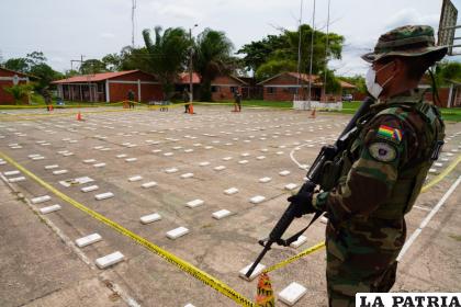 Ambos operativos antinarcóticos se realizaron en Beni /Min. de Gobierno
