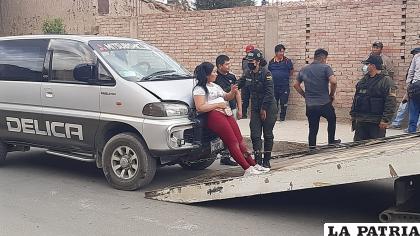 Presencia de la Felcv para controlar a la mujer que impedía la labor policial /LA PATRIA