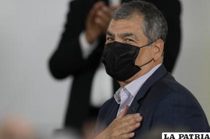 El expresidente de Ecuador, Rafael Correa /AP Foto /Natacha Pisarenko