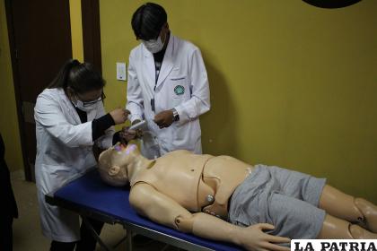 Centro de entrenamiento en reanimación cardiopulmonar /LA PATRIA