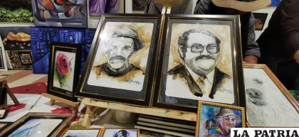 Las obras de arte y los trabajos en vivo se realizan en el Pabellón Quirquincho /LA PATRIA