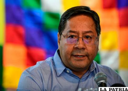 El Presidente de Bolivia, Luis Arce Catacora /Archivo Internet
