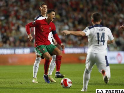 Cristiano Ronaldo no pudo aportar con sus goles en esta ocasión /infobae.com