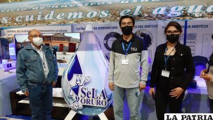 El stand de SeLA también habilita consultas de deudas y punto de reclamos por servicio /LA PATRIA