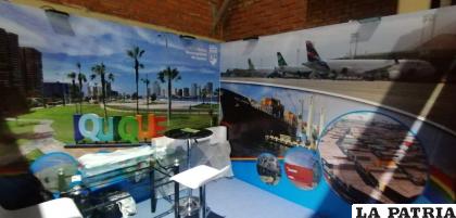 La municipalidad de Iquique está presente en Expoteco /LA PATRIA
