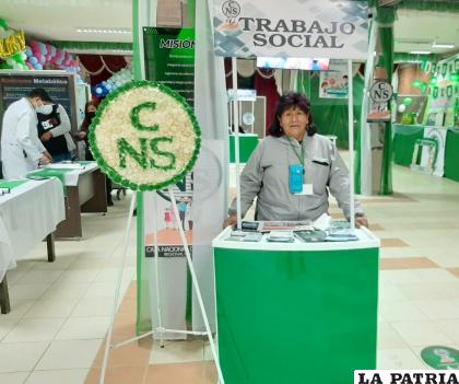 A través de trípticos y afiches la Caja difunde beneficios que tienen los asegurados /LA PATRIA