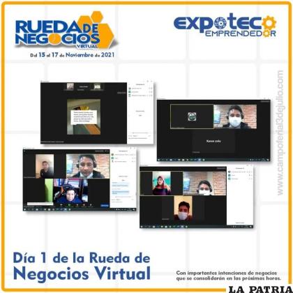Este año la rueda de negocios se desarrolló de forma virtual /RR.SS.