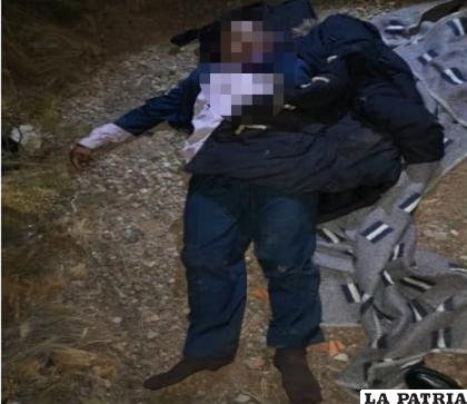 Un muerto y un ileso tras el siniestro vial /Cortesía