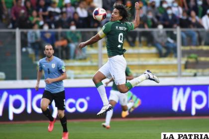 Marcelo Martins no solo es el referente de la Verde sino también el goleador /FBF