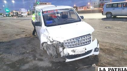 El siniestro vial se originó en la avenida 24 de Junio /LA PATRIA