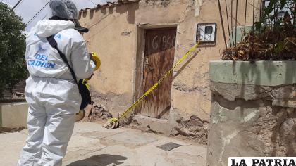 La casa desde donde fue arrastrada, fue precintada /LA PATRIA