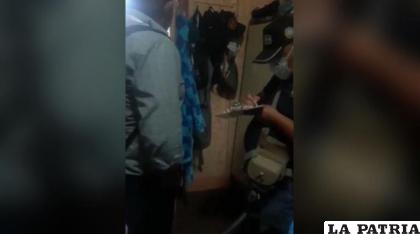Allanamiento a la casa de Daniela Hidalgo /Los Tiempos