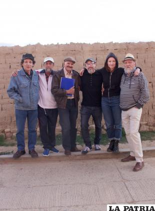 Elenco de la película “Esperar en el lago” / OKIE CÁRDENAS