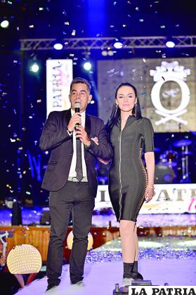 Javier Encinas y Orietta Hidalgo