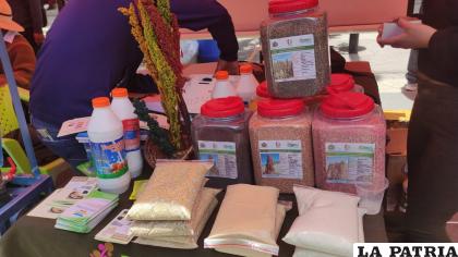 Productos en base a la Quinua boliviana /LA PATRIA
