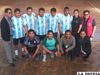 Redes “A” campeón del futsal varones /LA PATRIA