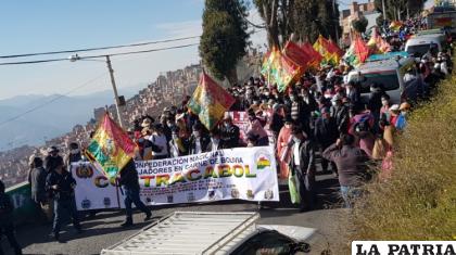 La marcha de los trabajadores en carne /ARCHIVO