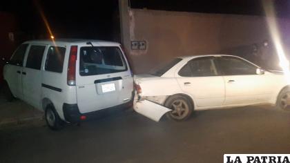 El chofer del automóvil, conducía ebrio /LA PATRIA